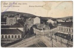 Wien 13, Ober St. Veit, Wagenfabrik J. Rohrbacher, Hietzinger Hauptstrasse