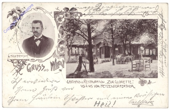 ak139133 Wien 13, Gasthaus u. Restauration "Zur Gloriette"