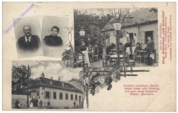 Wien 13, Eduard Aichinger's bürgl. Weinschank "zum Rosenthal"
