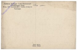 Wien 13, Ambros Hobiger Café-Restaurant Ottakringer Bräu