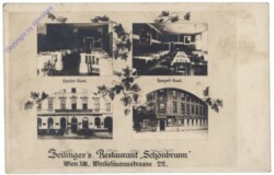 Wien 13, Zeilinger's Restaurant "Schönbrunn"