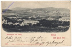 Wien 13, Panorama von Lainz