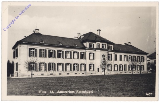 Wien 13, Sanatorium Rosenhügel
