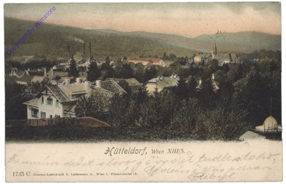 ak139195 Wien 13, Hütteldorf
