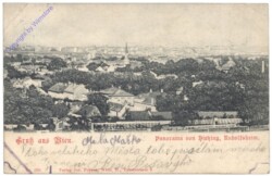 Wien 13, Panorama von Hietzing, Rudolfsheim