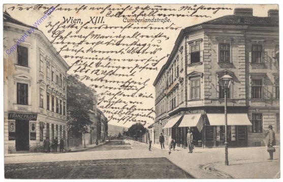 ak139238 Wien 13, Cumberlandstrasse