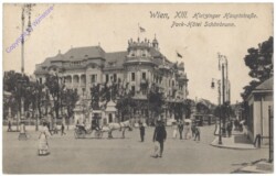 Wien 13, Hietzinger Hauptstrasse, Park-Hotel Schönbrunn