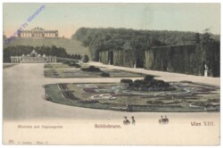 Wien 13, Gloriette und Neptungrotte