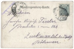 Wien 13, Huldigungs-Fackelzug im Schönbrunner Schlosse am 28.6.1900, Aufstellung der Veteranen auf der Schmelz