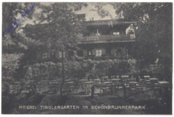 Wien 13, Meierei Tirolergarten im Schönbrunnerpark