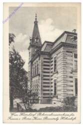 Wien 14, Rekonvaleszentenheim für Frauen v. Roten Kreuz