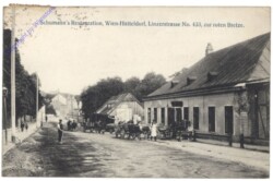 Wien 14, Schumann's Restauration, Linzerstrasse "zur roten Bretze"