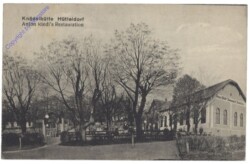 Wien 14, Gruss von der Knödelhütte, Anton Riedl's Restauration