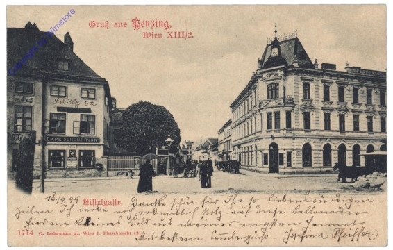 ak139440 Wien 13, Gruss aus Penzing