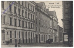 Wien 16, Kreitnergasse mit Arbeiterheim