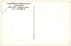 Wien 16, Gastwirtschaft Jubiläumswarte, Josef Stepek