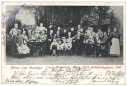 Wien 16, Gruss vom Heurigen Josef Haimböck