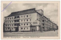 Wien 16, Pfenninggeldgasse - Koppstrasse "Schuhmeier-Hof"