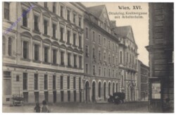 Wien 16, Kreitnergasse mit Arbeiterheim