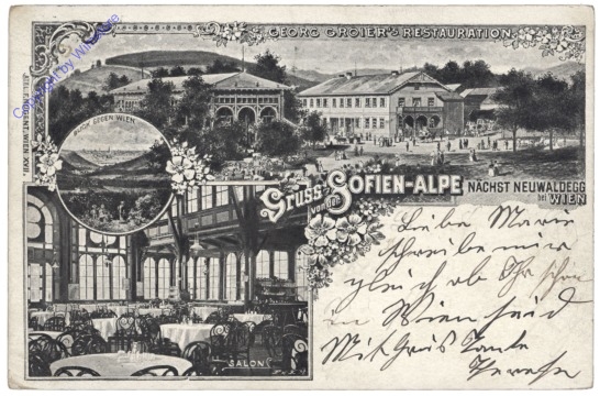 Wien 17, Gruss von der Sofien-Alpe