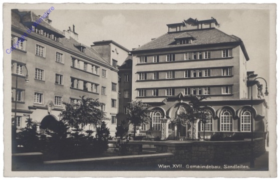 Wien 17, Gemeindebau, Sandleiten