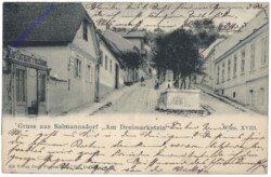 Wien 18, Gruss aus Salmannsdorf "Am Dreimarkstein"