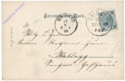 Wien 18, Gruss aus Salmannsdorf "Am Dreimarkstein"