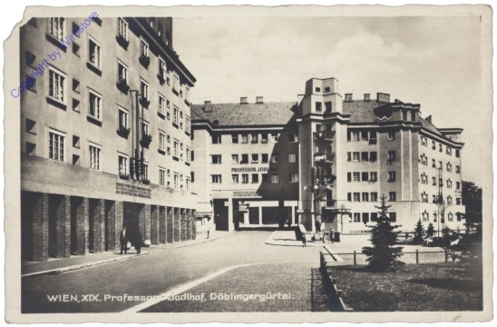 Wien 19, Professoren-Jodlhof, Döblingergürtel