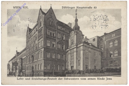 ak139992 Wien 19, Lehr- und Erziehungsanstalt der Schwestern vom armen Kinde Jesu