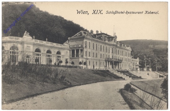 Wien 19, Schloßhotel-Restaurant Kobenzl