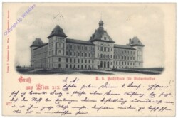 Wien 19, K.k. Hochschule für Bodenkultur
