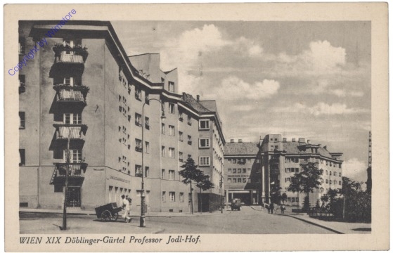Wien 19, Döblinger-Gürtel, Professor Jodl-Hof