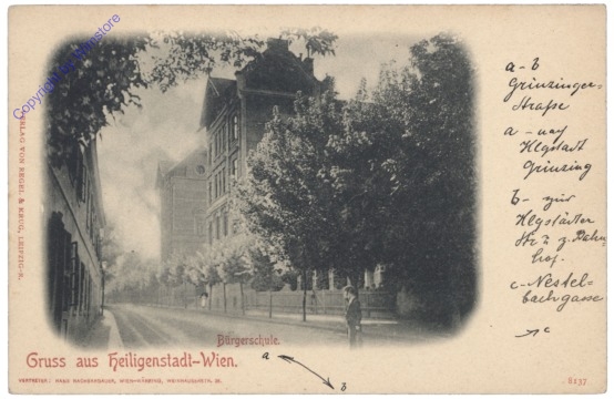 Wien 19, Gruss aus Heiligenstadt, Bürgerschule