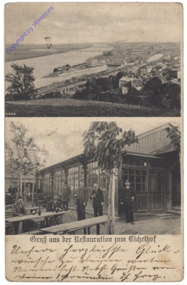 Wien 19, Gruss aus der Restauration "zum Eichelhof"