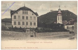 Wien 19, Kahlenbergerdorf mit Volkschule