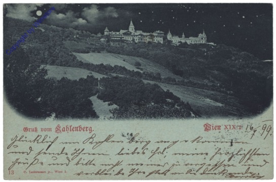 Wien 19, Gruss vom Kahlenberg