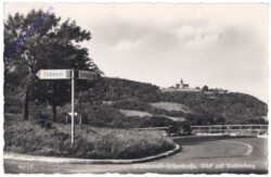 Wien 19, Wienerwald-Höhenstrasse, Blick auf Kahlenberg