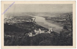 Wien 19, Leopoldsberg mit Donaustrom