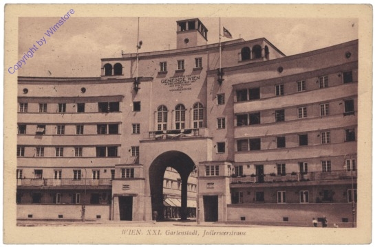 Wien 21, Gartenstadt, Jedlerseerstrasse