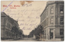 ak140324 Wien 21, Stadlau, Schulstrasse