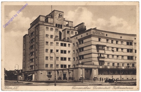 Wien 21, Gemeindebau Gartenstadt-Jedlerseestrasse