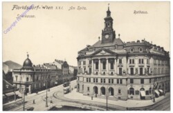 Wien 21, Floridsdorf, Sparkassa, Rathaus