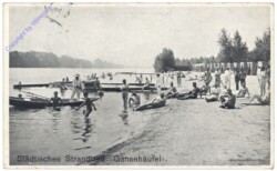 Wien 22, Städt. Strandbad Gänsehäufel, Herren-Strandbad