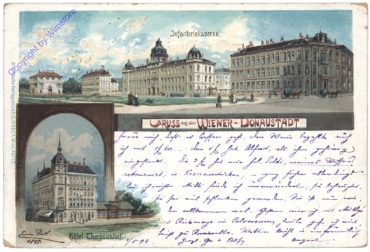 ak140363 Wien 22, Gruss aus der Wiener Donaustadt