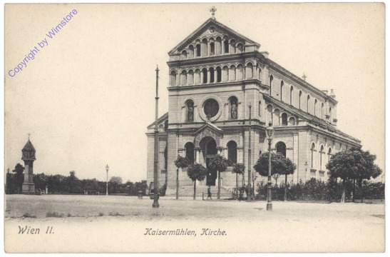 ak140379 Wien 22, Kaisermühlen, Kirche