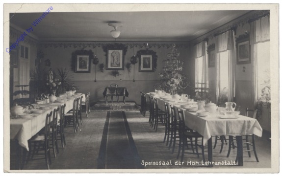 ak140385 Wien 22, Speisesaal der Höh. Lehranstalt