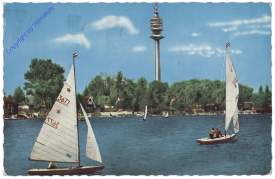 ak140390 Wien 22, Donauturm