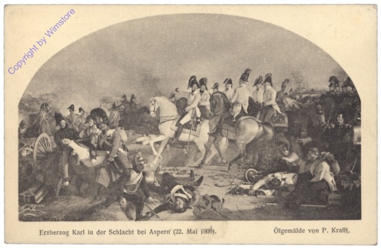 ak140393 Wien 22, Erzherzog Karl in der Schlacht bei Aspern