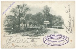 Wien 23, Jacob Bauer's Restauration "zum grünen Baum", Breitenfurtherthal