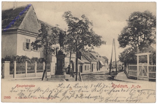 ak140433 Wien 23, Rodaun, Hauptstrasse